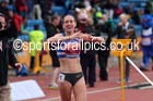 Laura Weightman (Morpeth) after winning the 1500 metres, 2014 Sainsbury's British Championships. Photo: David T. Hewitson/Sports for All Pics